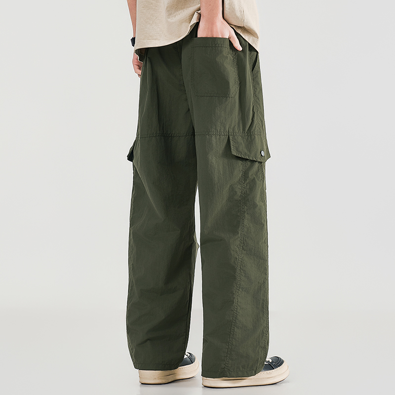 Cargo Pant Wide - بنطلون رجالي واسع الساق للعمل في