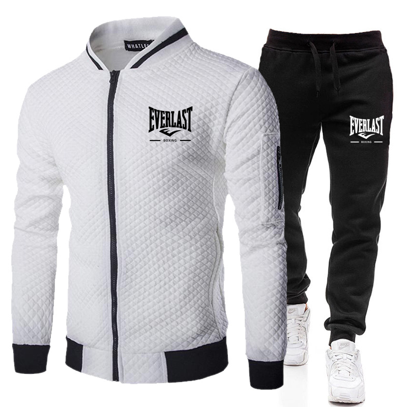 Street Fashion Jacket Men - طقم بيسبول رجالي من إيفرلاست بوكسينج