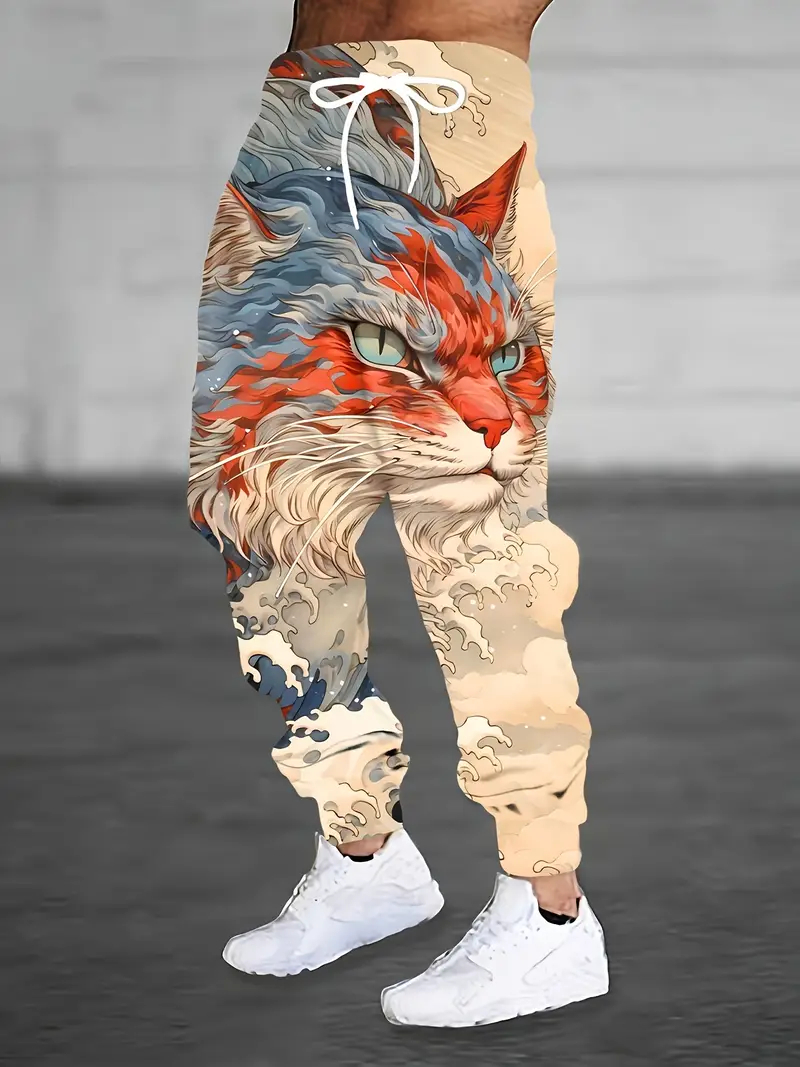 Running Pant Jogger - الرجال ركض فضفاض القط ونسيم البحر