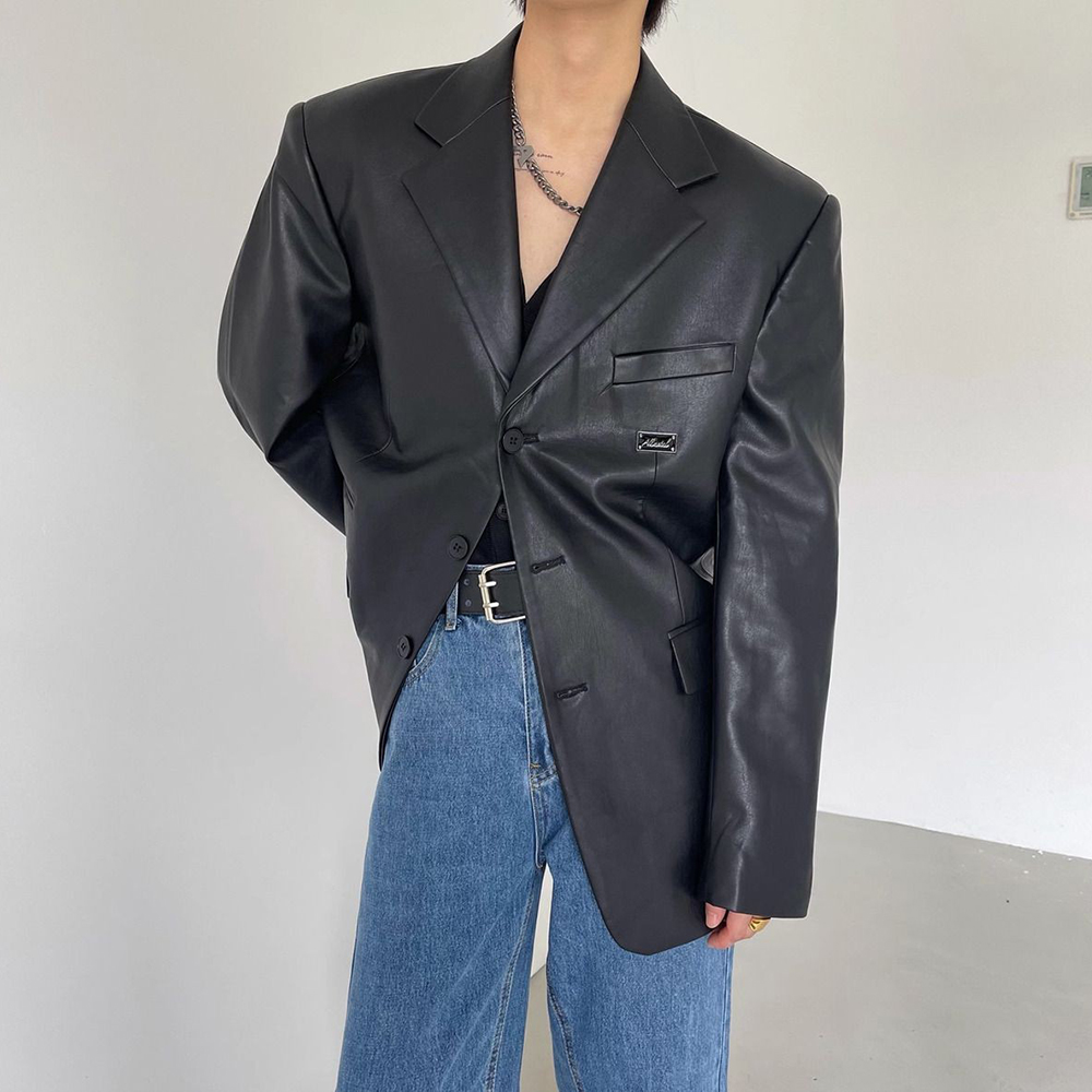 Street Fashion Trend 2025 - 2025 شتاء جديد الرجال طويلة الأكمام