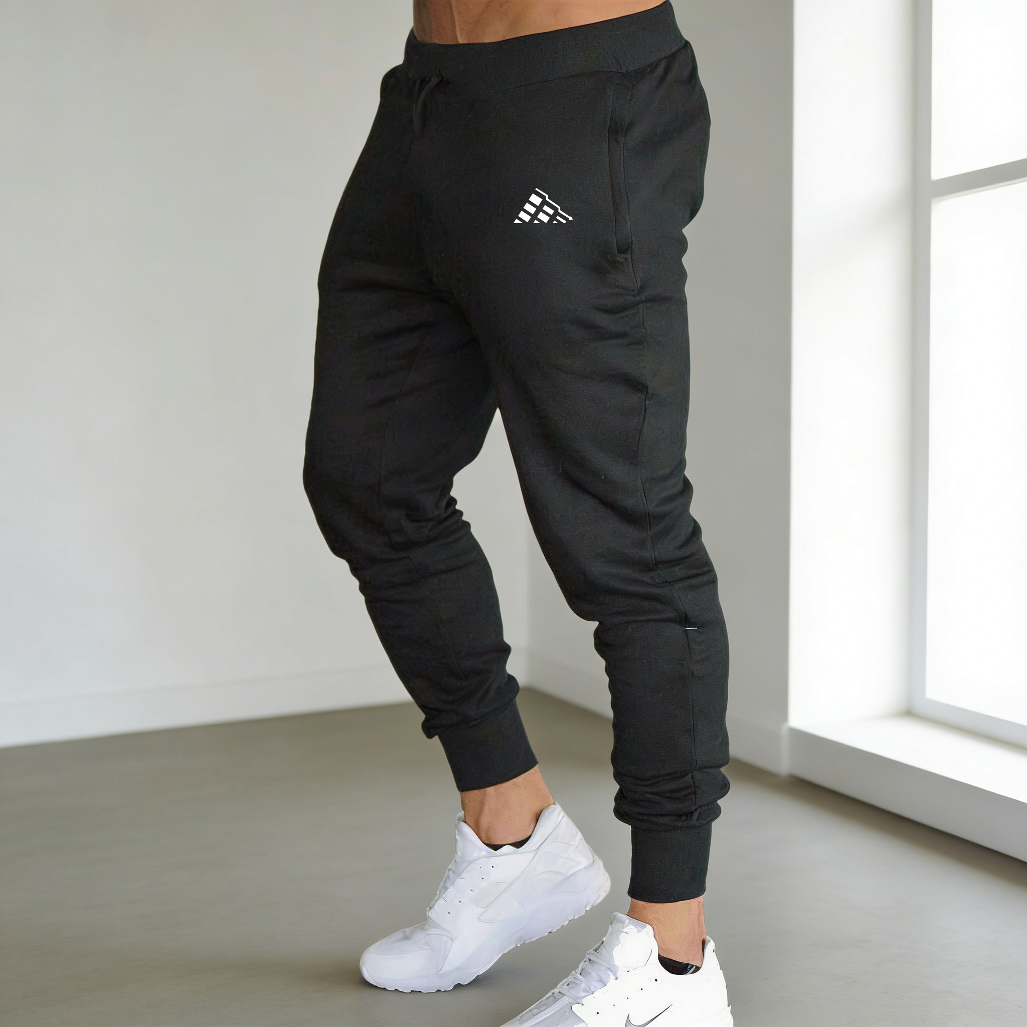 Running Pant Jogger - بنطلون رياضي رجالي جديد أزرق اللون