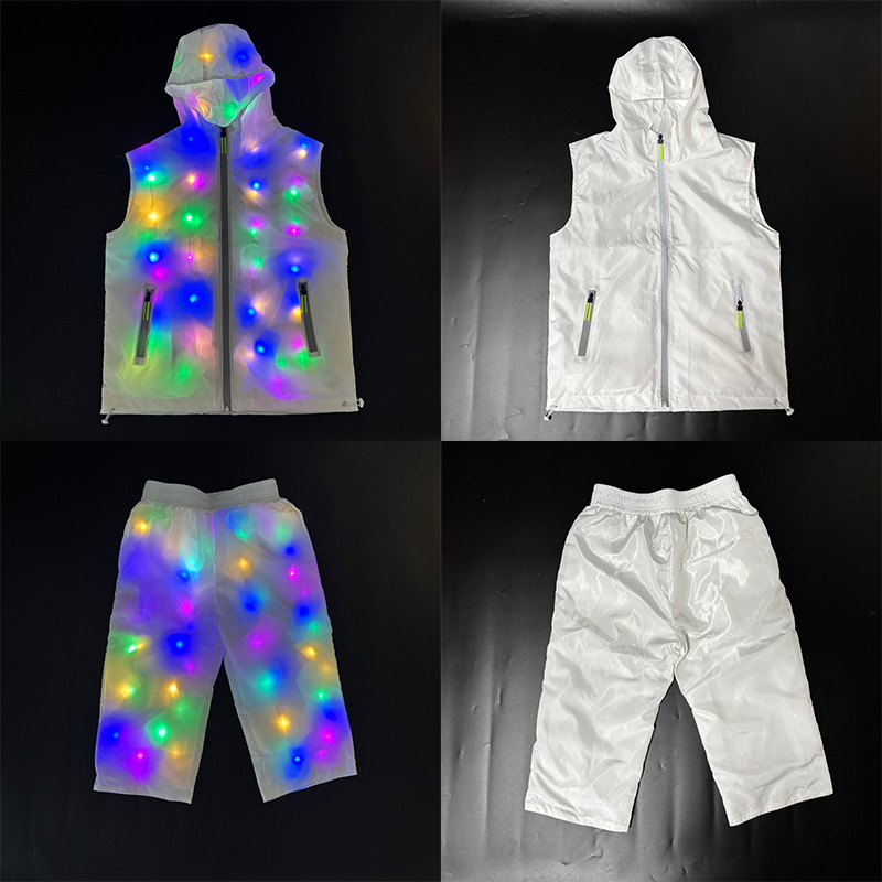 Street Fashion Jacket Men - متوهجة سترة سترة ازياء الهيب هوب