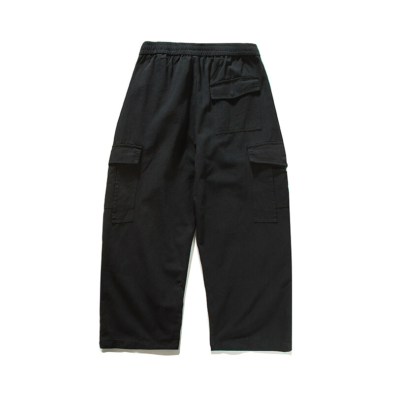 الرجال الشارع الشهير موضة خمر  - مراجعة Cargo Pant Wide وسعره