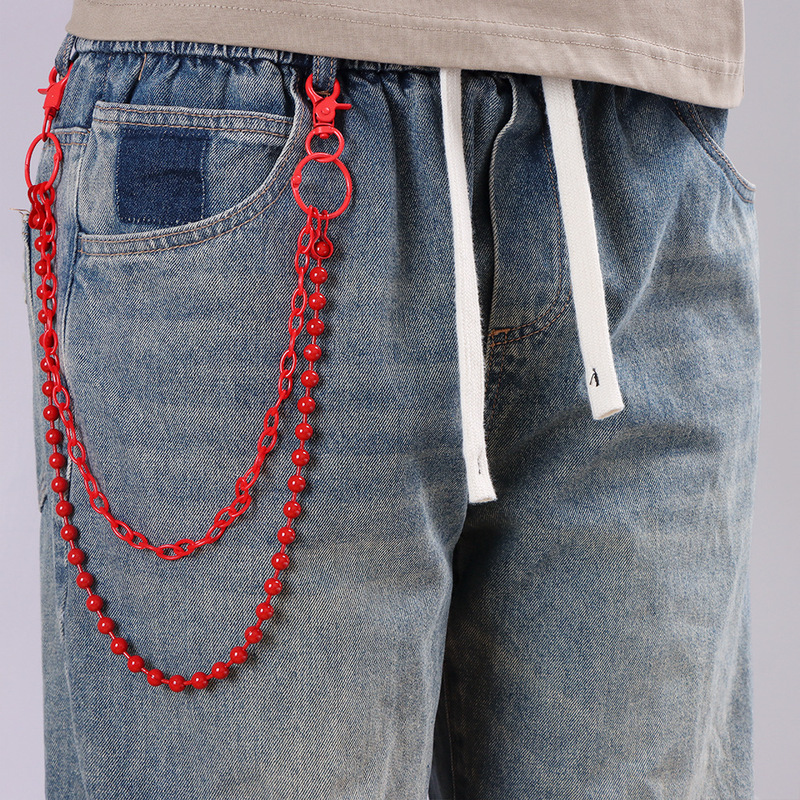 سلسلة بنطلون متعددة الطبقات مز - مراجعة Street Fashion Jewelry وسعره