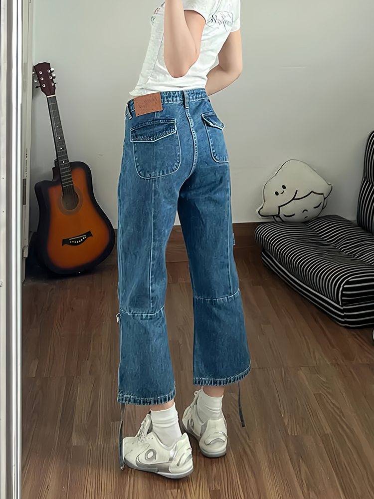 شورت برمودا نسائي من ReddaChic - مراجعة Cargo Pant Wide وسعره