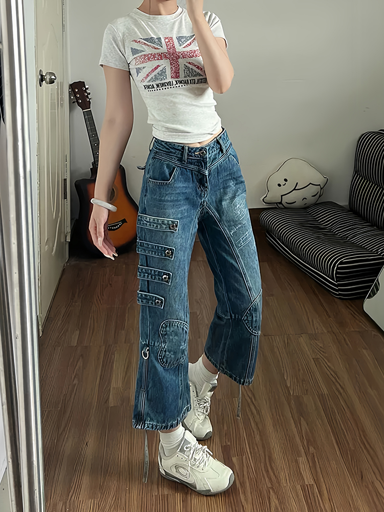 شورت برمودا نسائي من ReddaChic - مراجعة Cargo Pant Wide وسعره