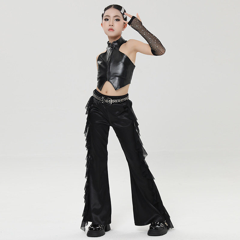 ملابس رقص الجاز للفتيات بتصميم - مراجعة Street Fashion Outfit Girl وسعره
