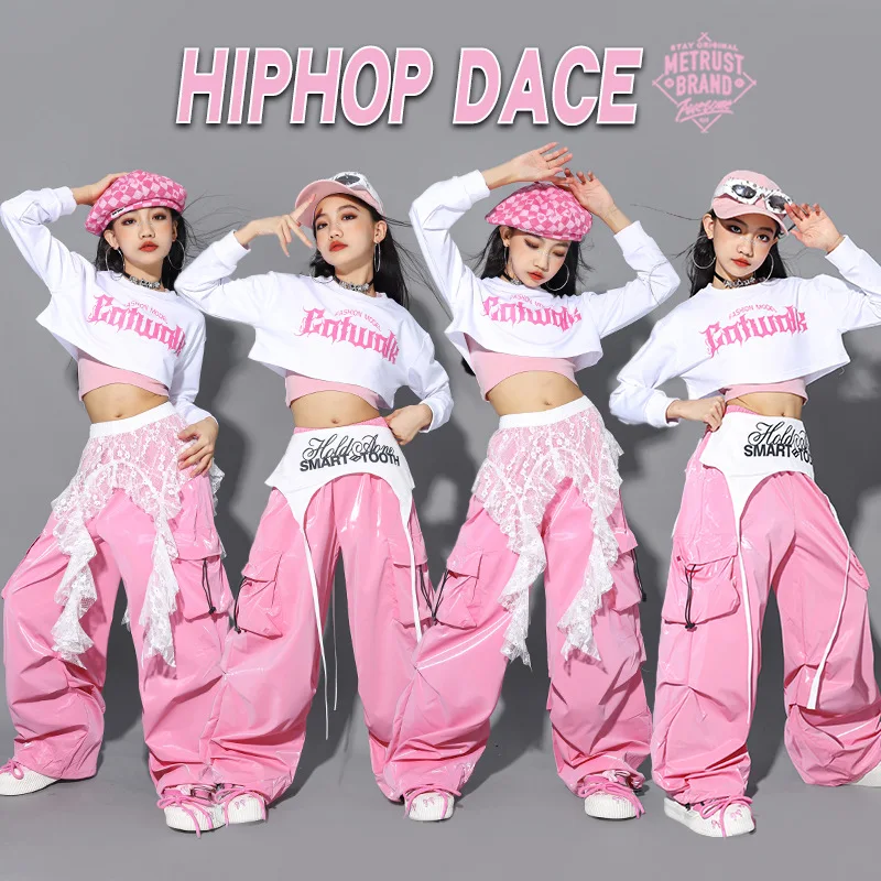 جديد Kpop ملابس رقص الجاز للفت - مراجعة Street Fashion Outfit Girl وسعره