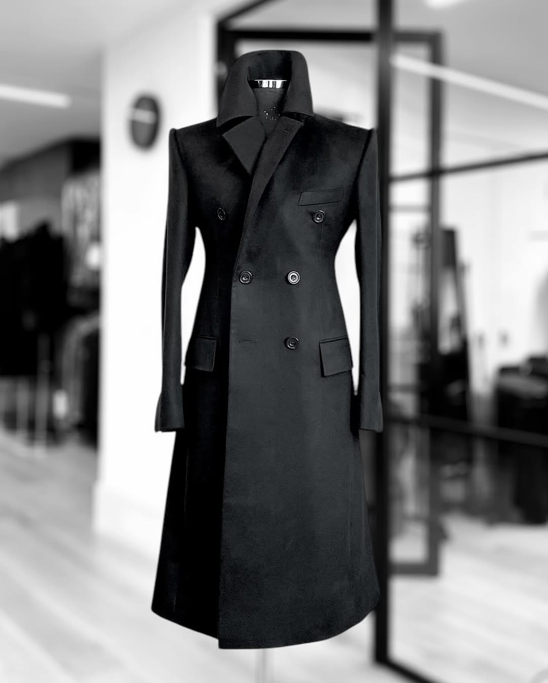 Fashion Woolen Blend Coat Men  - مراجعة Street Fashion Shanghai وسعره