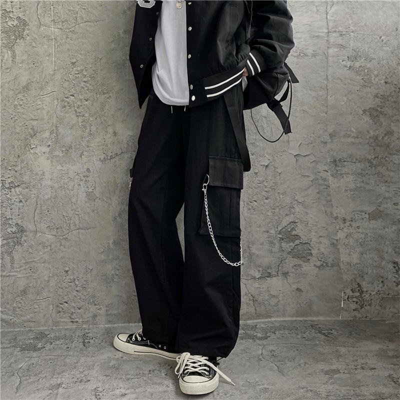 بنطلون كارجو على الطراز الكوري - مراجعة Cargo Pant Wide وسعره