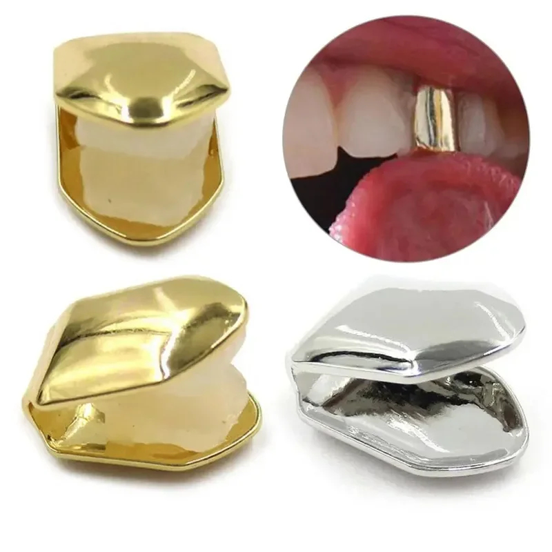 1/2/3/4 قطع غطاء أسنان ذهبي صغ - مراجعة Street Fashion Jewelry وسعره