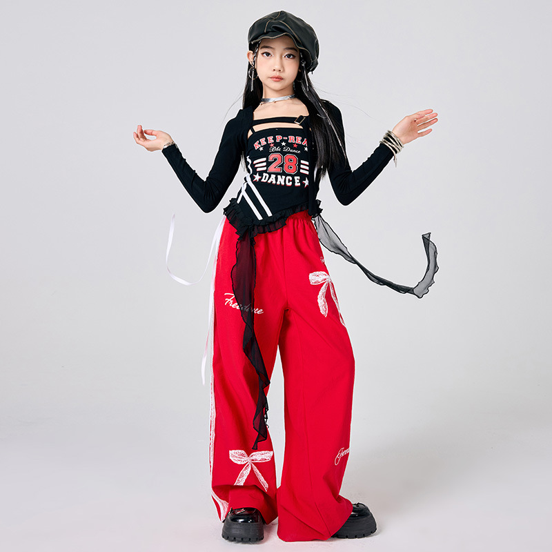 جديد الفتيات K-Pop الجاز المرح - مراجعة Street Fashion Outfit Girl وسعره