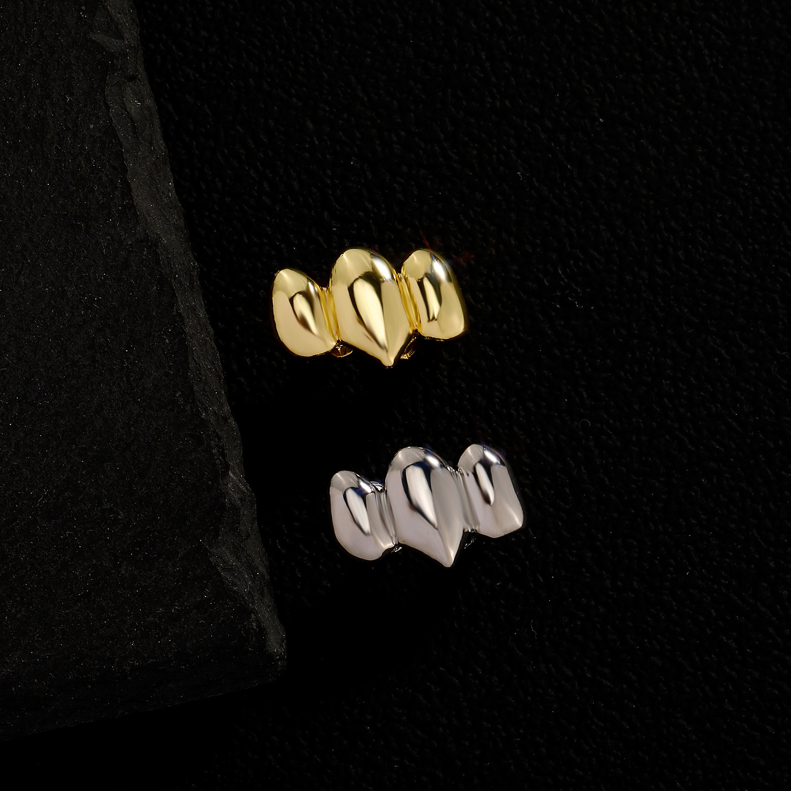 أغطية أسنان كلاسيكية ناعمة بثل - مراجعة Street Fashion Jewelry وسعره