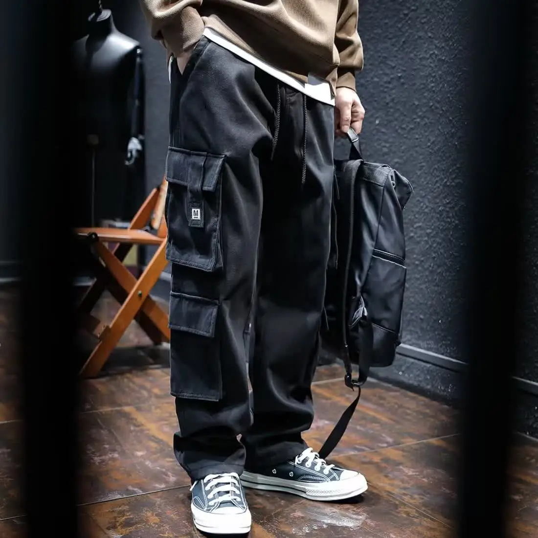 واسعة متعددة جيب بنطلون رجل كب - مراجعة Cargo Pant Wide وسعره