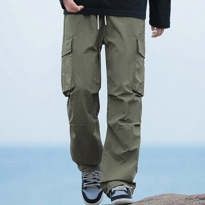 بنطلون رجالي فضفاض بجيوب كبيرة - مراجعة Cargo Pant Wide وسعره