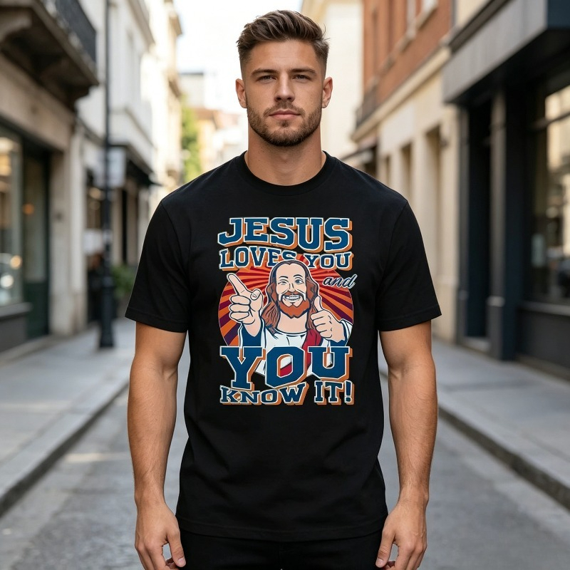 قميص بتصميم إيماني مسيحي مع طب - مراجعة Street Style Fashion Quotes وسعره