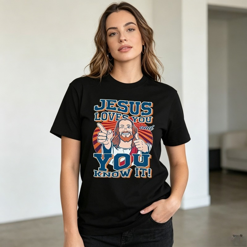 قميص بتصميم إيماني مسيحي مع طب - مراجعة Street Style Fashion Quotes وسعره