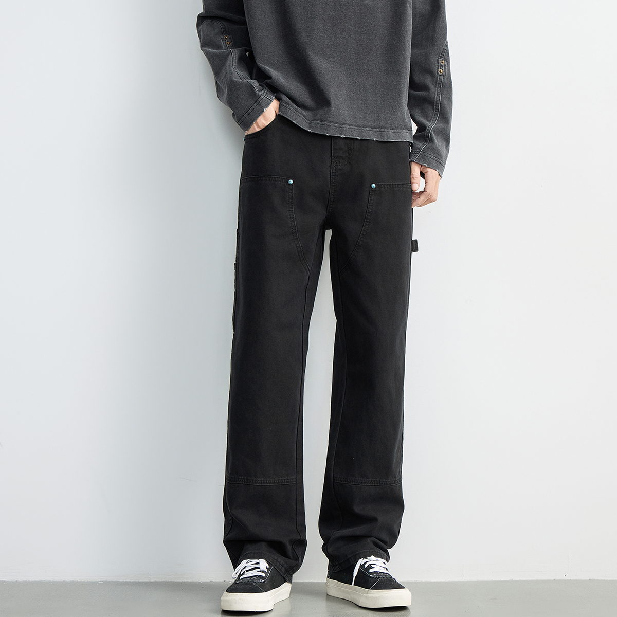 بنطلون رجالي أمريكي عتيق بخياط - مراجعة Cargo Pant Wide وسعره