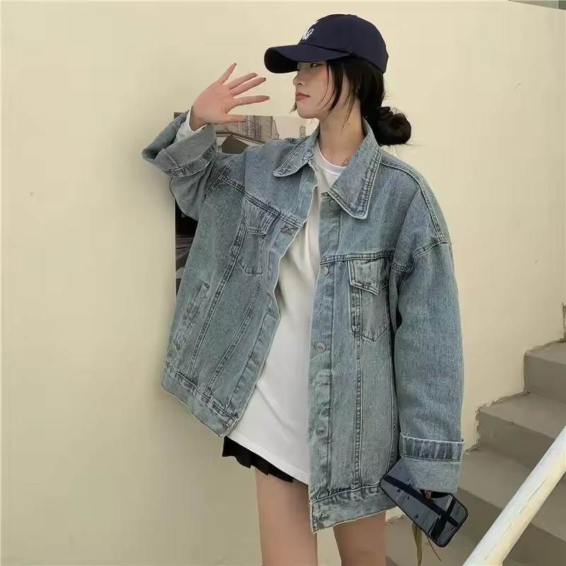 سترة نسائية كورية عصرية جديدة  - مراجعة Korean Street Fashion Female وسعره