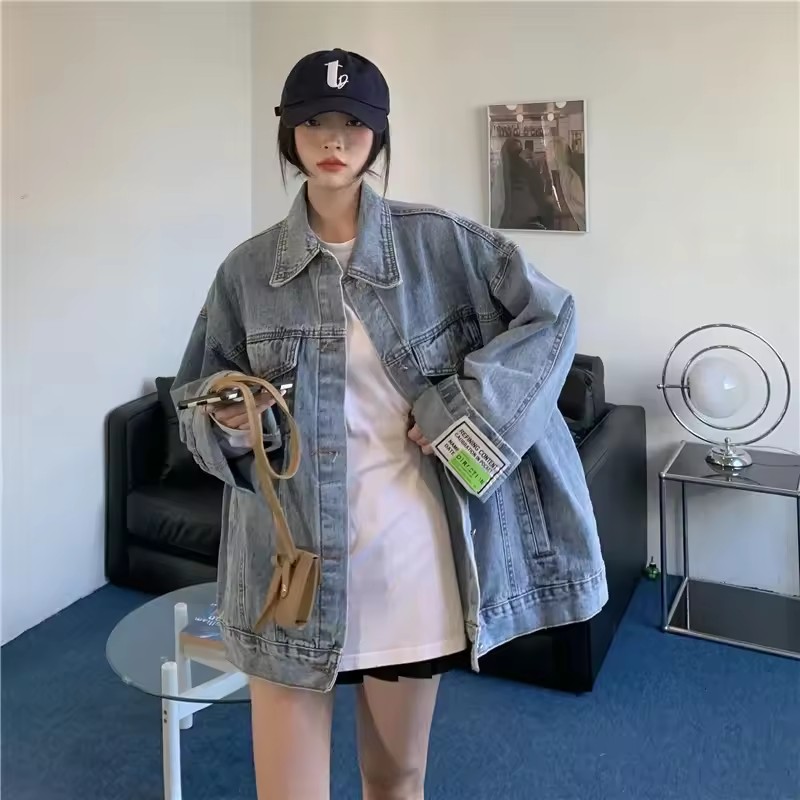 سترة نسائية كورية عصرية جديدة  - مراجعة Korean Street Fashion Female وسعره