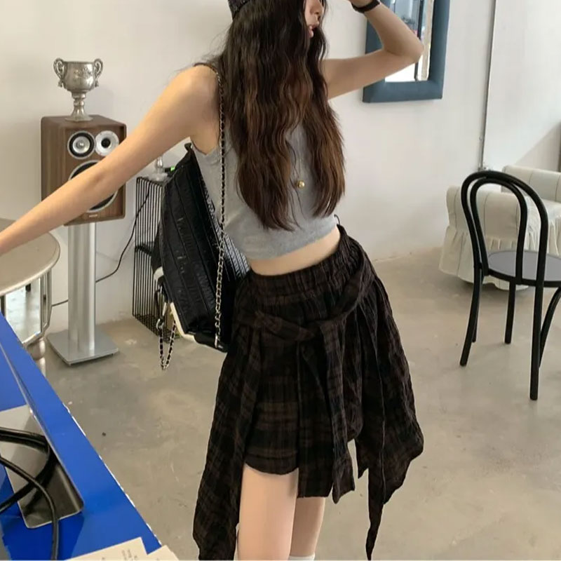 تنانير قصيرة كورية عصرية غير م - مراجعة Korean Street Fashion Female وسعره