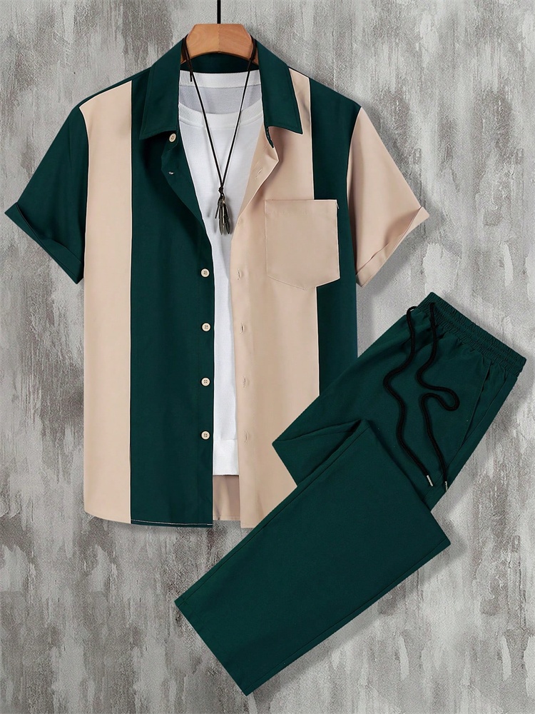 2025 الخريف بسيط مخطط ثلاثية ا - مراجعة Street Fashion Trend 2025 وسعره