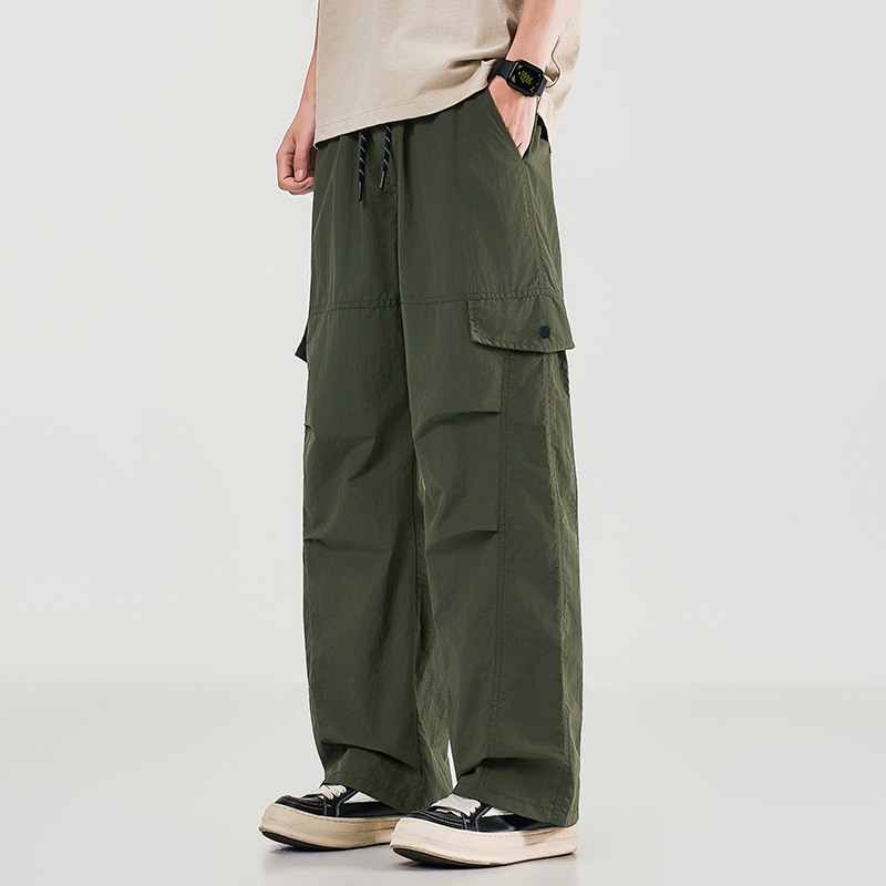 بنطلون رجالي واسع الساق للعمل  - مراجعة Cargo Pant Wide وسعره