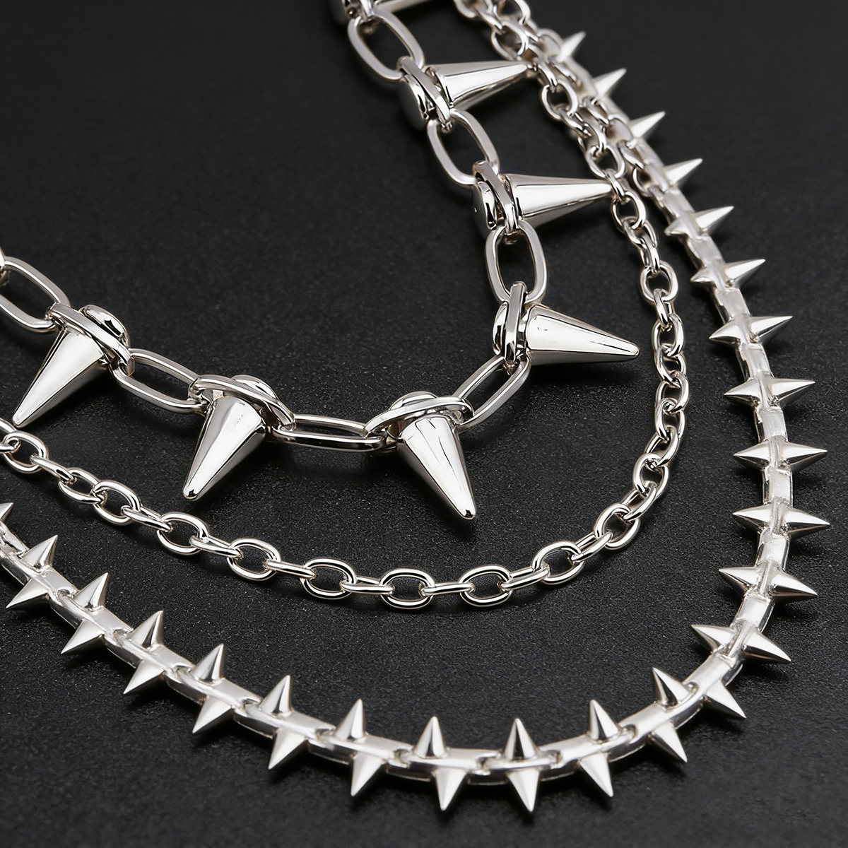 سلسلة خصر رجالية من ثلاث طبقات - مراجعة Street Fashion Jewelry وسعره