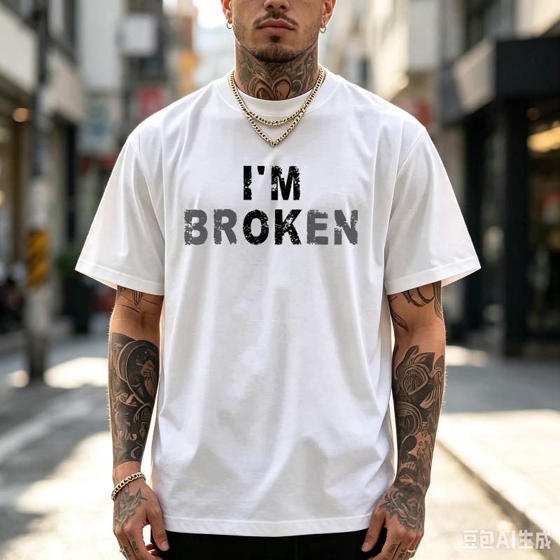 تي شيرت رجالي بتصميم مطبوع علي - مراجعة Street Style Fashion Quotes وسعره
