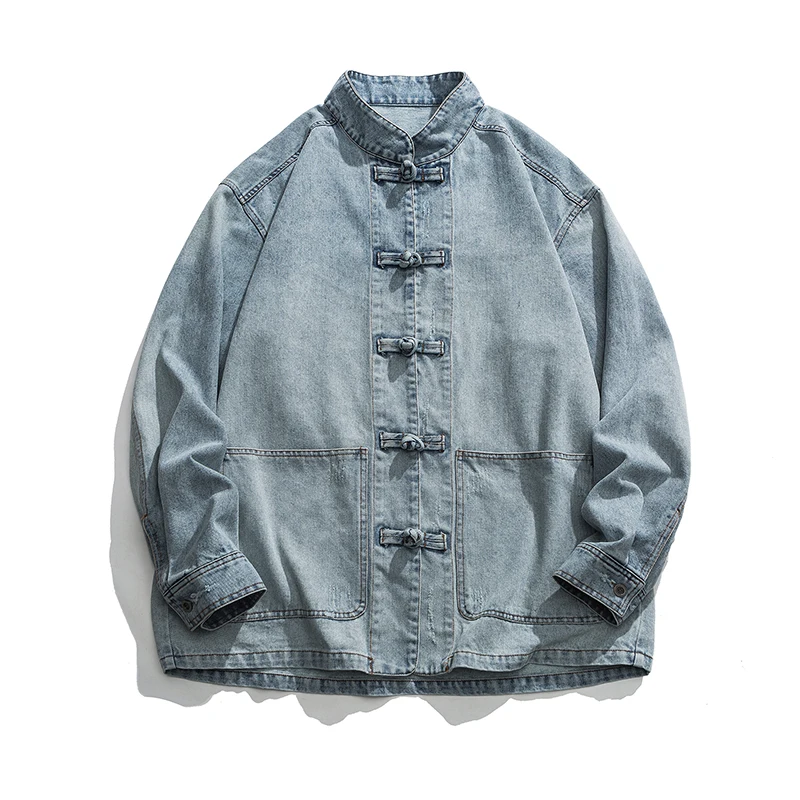 جاكيت جينز رجالي على الطراز ال - مراجعة Street Fashion Jacket Men وسعره