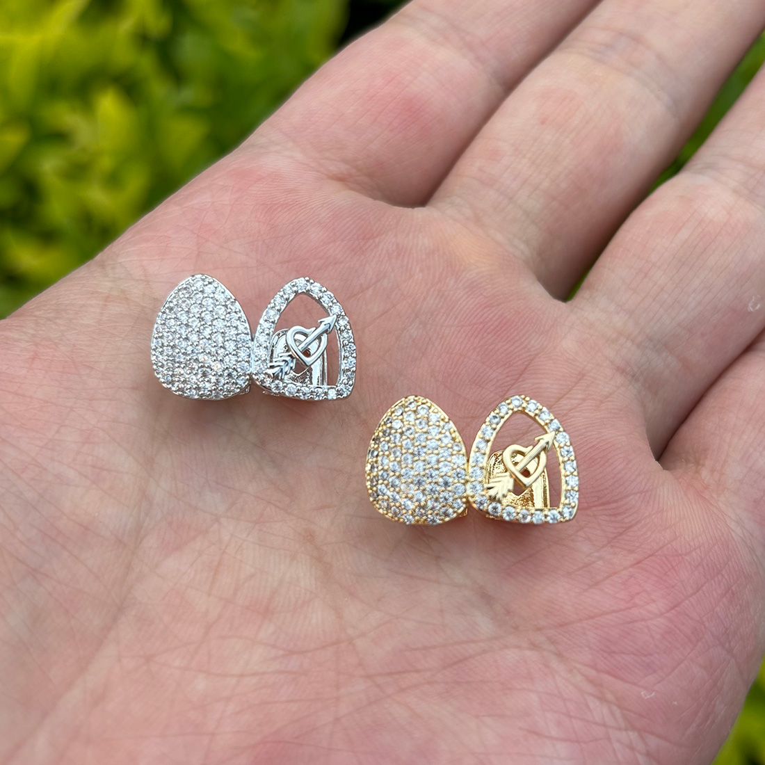 RACHELZ-قبعات أسنان الزركون ال - مراجعة Street Fashion Jewelry وسعره