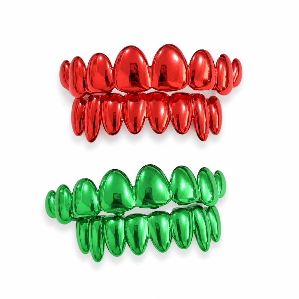 مجموعات أسنان صناعية ملونة على - مراجعة Street Fashion Jewelry وسعره