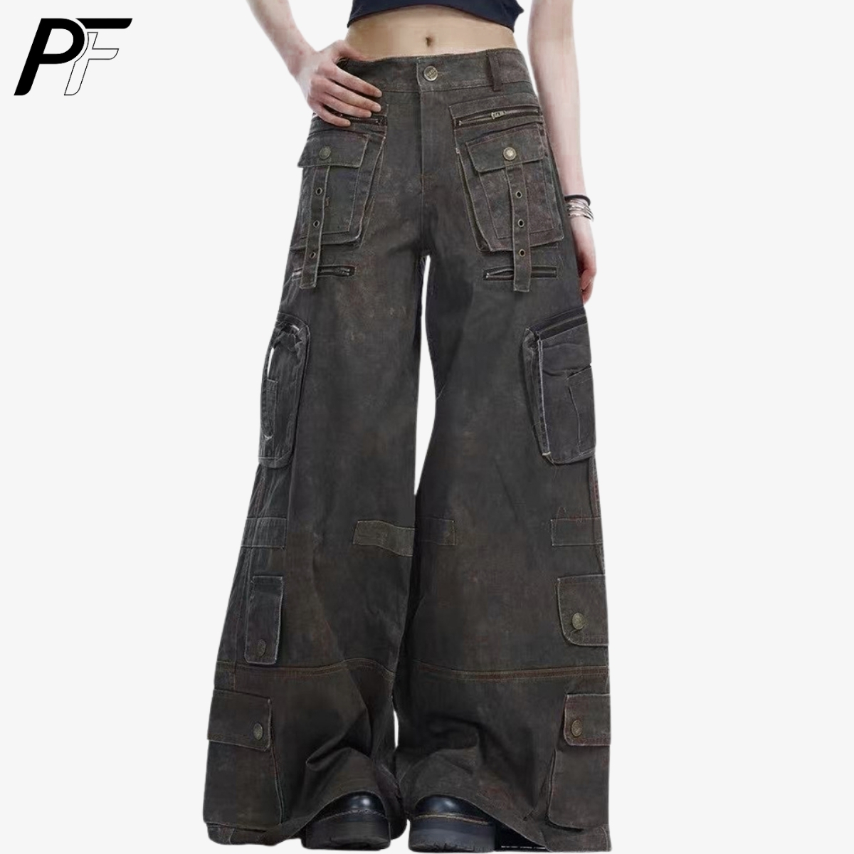 بنطلون كارجو واسع الساق من Gru - مراجعة Cargo Pant Wide وسعره
