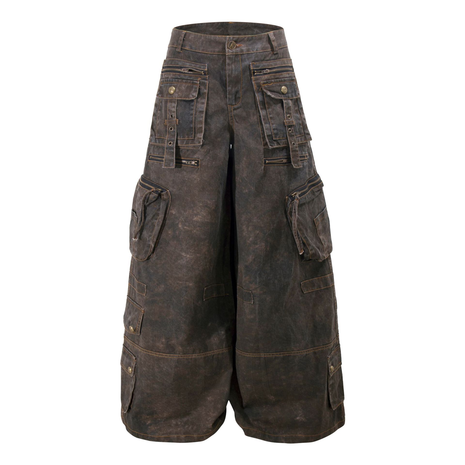 بنطلون كارجو واسع الساق من Gru - مراجعة Cargo Pant Wide وسعره