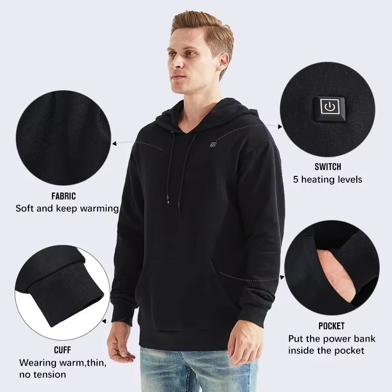 هوديز نسائية ورجالية بخاصية ال - مراجعة Street Fashion Jacket Men وسعره