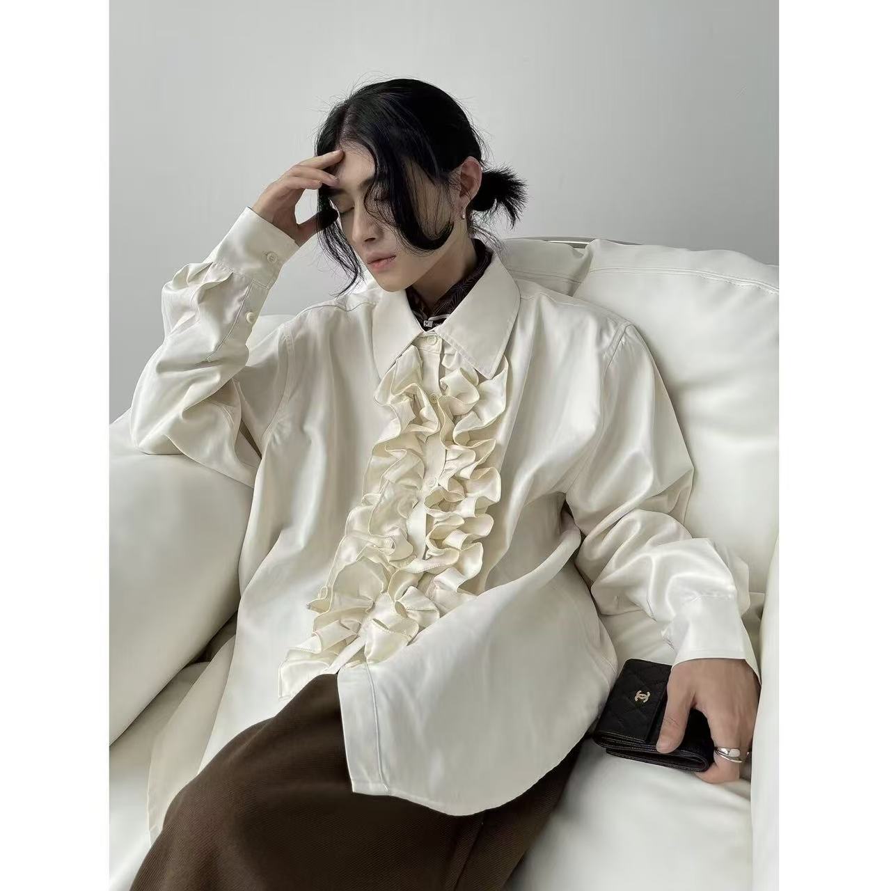 قميص نيش بيسكس لوتس إيدج الجدي - مراجعة Street Fashion In Chinese وسعره