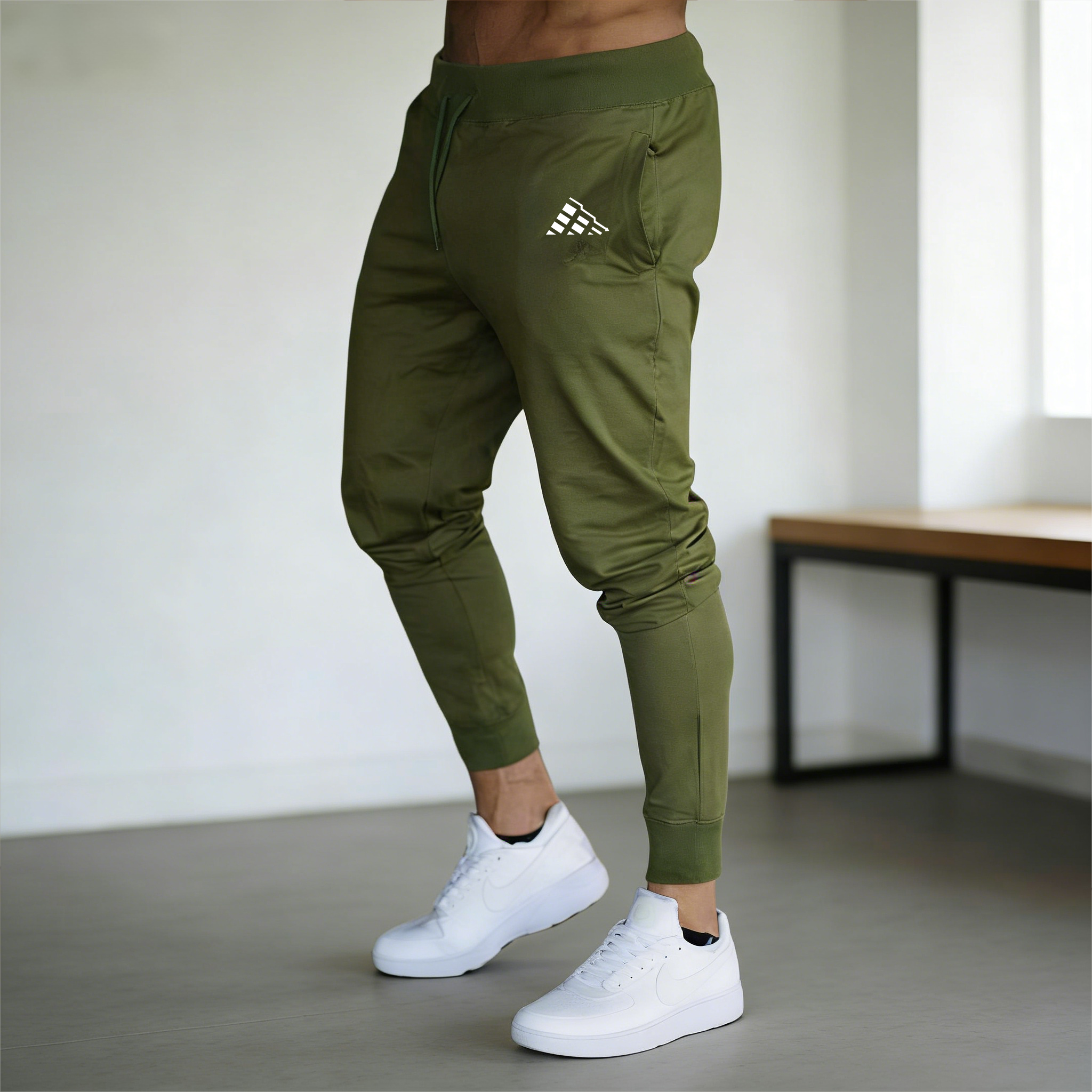 بنطلون رياضي رجالي جديد أزرق ا - مراجعة Running Pant Jogger وسعره
