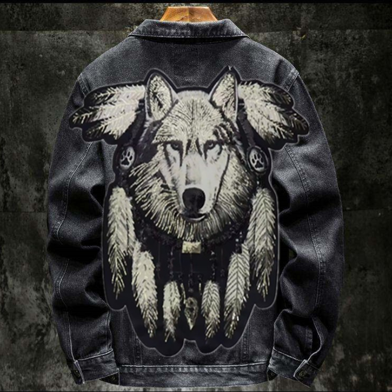 أمريكا خمر الثقيلة الذئب المطر - مراجعة Street Fashion Jacket Men وسعره