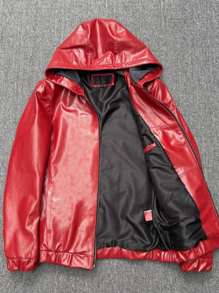جاكيت رجالي عصري من جلد البقر  - مراجعة Street Fashion Jacket Men وسعره