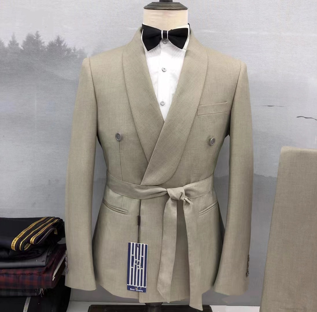 2025 موضة مخصصة الأصفر بدل زفا - مراجعة Street Fashion Jacket Men وسعره