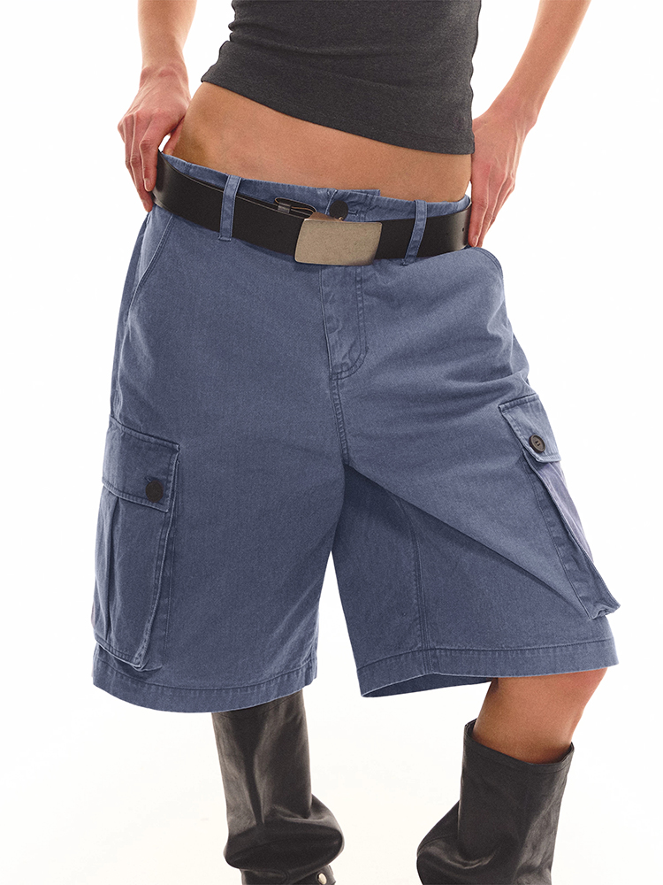 شورت جينز نسائي من REDDACHiC ب - مراجعة Cargo Pant Wide وسعره