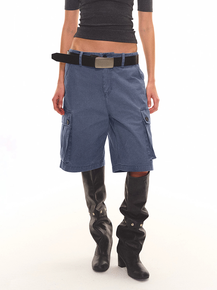 شورت جينز نسائي من REDDACHiC ب - مراجعة Cargo Pant Wide وسعره