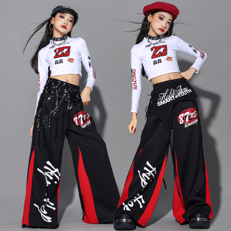 ملابس رقص الجاز للفتيات 2025،  - مراجعة Street Fashion Outfit Girl وسعره