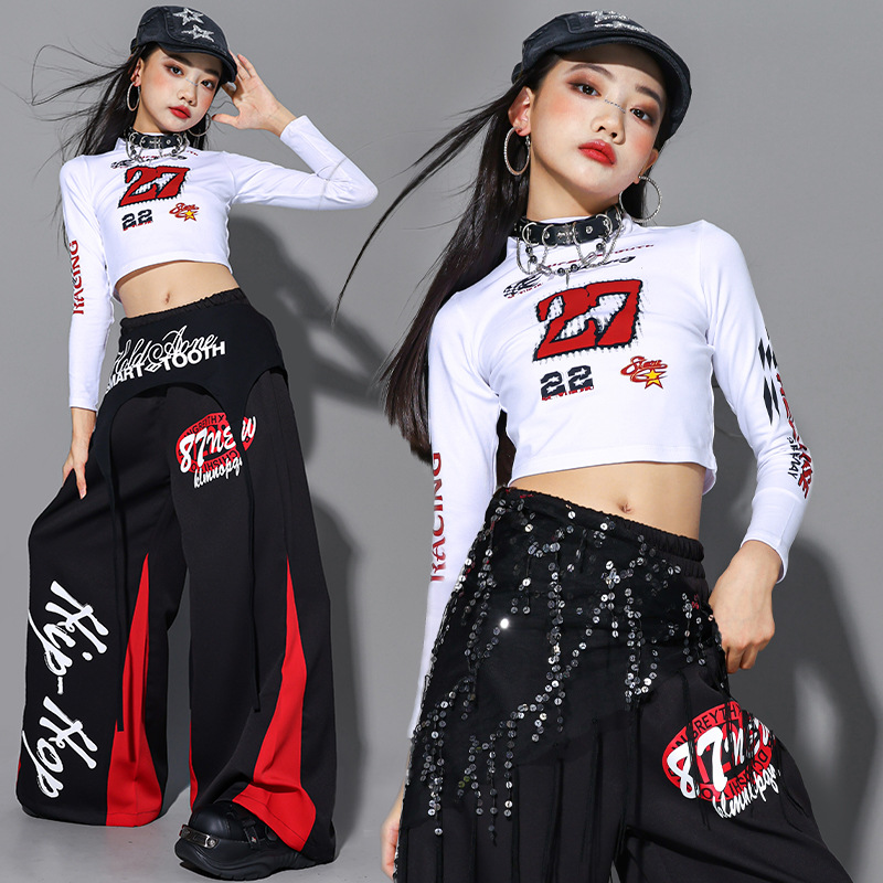 ملابس رقص الجاز للفتيات 2025،  - مراجعة Street Fashion Outfit Girl وسعره