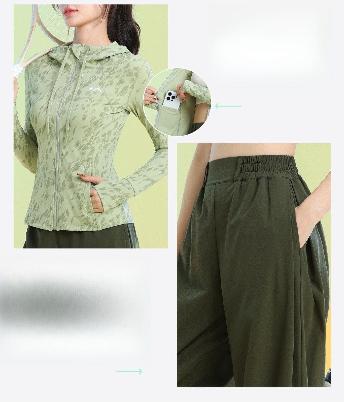 بدلة رياضية نسائية للجري بأكما - مراجعة Running Pant Jogger وسعره